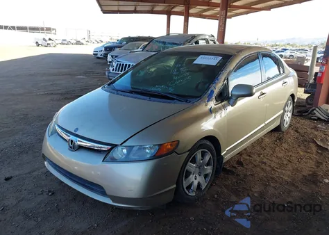 2007 Honda Civic Lx from USA, damaged, VIN 1HGFA16547L135511